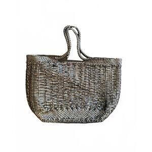 NEW DRAGON DIFFUSION women's window basket in covert foil